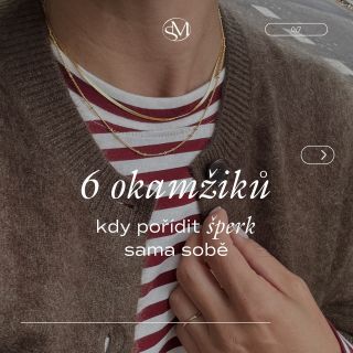 Řídíte se těmito okamžiky? Každý okamžik je speciální. ❤️ . . . . . . #sperky #minimalismus #sparklemoments